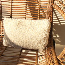 Load image into Gallery viewer, MONICA Bouclé Pouch - Crema