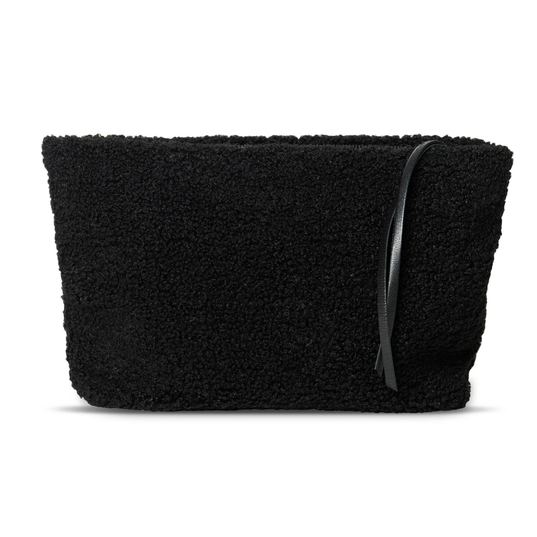 MONICA Boucle Pouch - Espresso